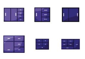 File Cabinet Vector