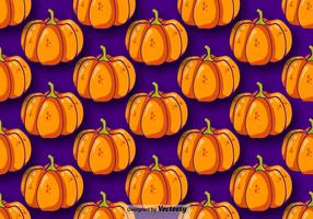 Pumpkin Seamless Pattern Vector