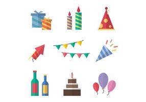 Free Party Icons Vector