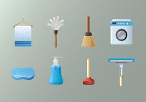Free Cleaning Equipment Vector