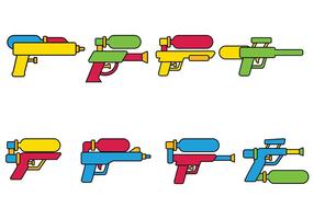 Water Gun Vector