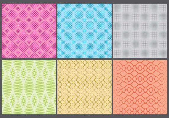 Colorful Crosshatch Patterns