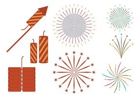 Firecracker Set vector