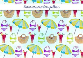 Vector Summer Swimsuit Pattern