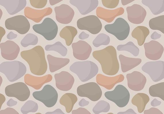 Free Vector Stone Path Seamless Pattern