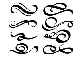 Calligraphic Swoosh Vector & Photo (Free Trial)