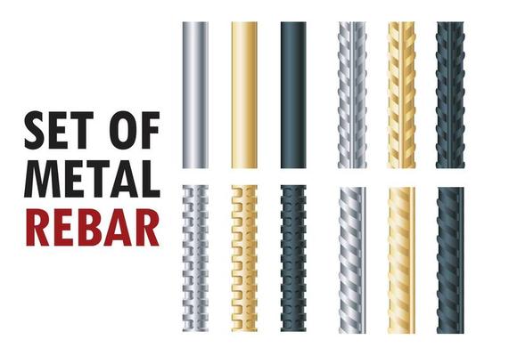 Set Of Composite Rebars 
