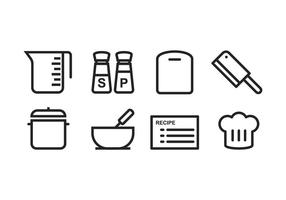 Cooking Icon Set vector