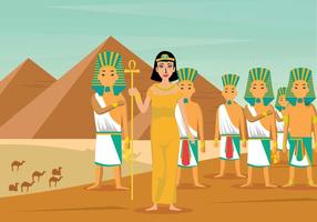Free Cleopatra Illustration vector
