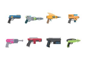 Vector pistola láser gratis