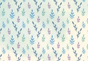 Free Vector Watercolor Leaves Pattern