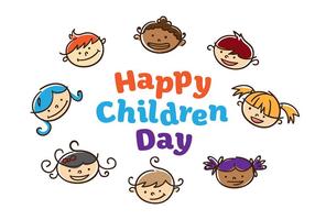Children Day Vector