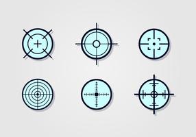 Laser Tag Target Vector Set