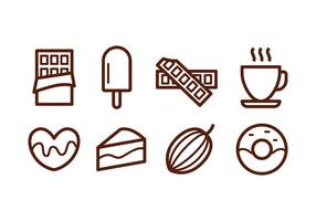 Free Chocolate Icons vector