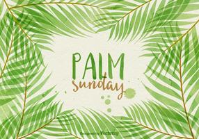 Palm Sunday Vector Illustration