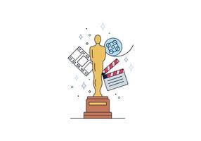 Free Oscar Statue Vector