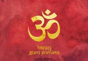 Happy Guru Purnima Vector Background