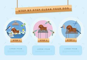 Dog Wash Illustration vector