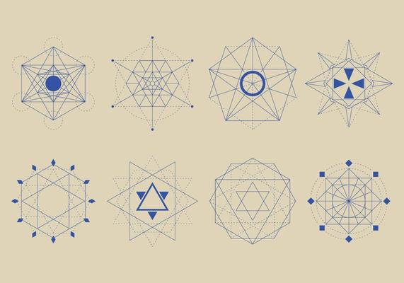 Sacred Geometry Forms Set