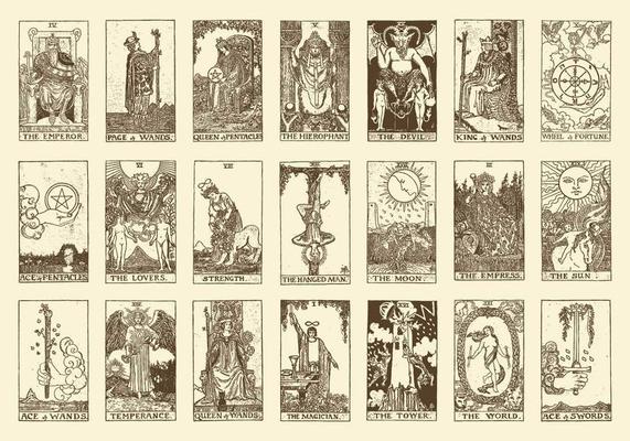 Free Tarot Vector - Download Free Vectors, Clipart Graphics & Vector Art