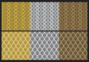 Metal Chainmail Patterns vector