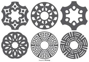 Laser Cut Vector Shapes Set