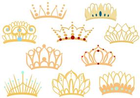 Colorful Cute Crown Sticker Vector Illustration 15154157 Vector Art at  Vecteezy