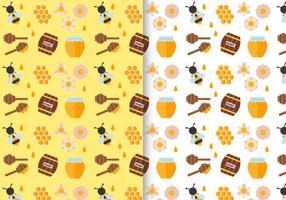 Free Honey Pattern Vector pack