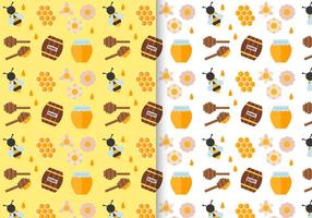 Free Honey Pattern Vector pack