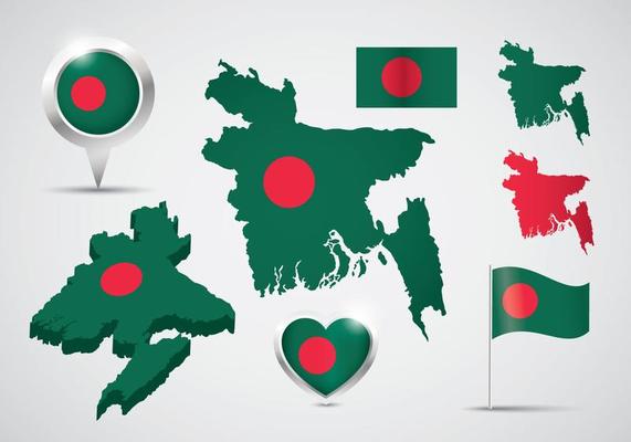 Free Bangladesh Vector Set