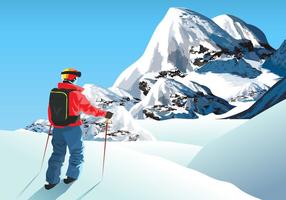 Everest Climber vector