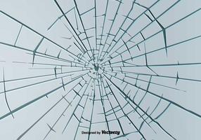 Broken Window Background Vector