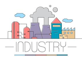 Free Factory Vector Illustration