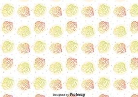 Patrón de flores coloridas Protea vector