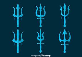 Poseidon Symbol Collection Vector