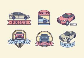 Prius color vector pack