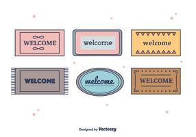 Welcome Mat Vector