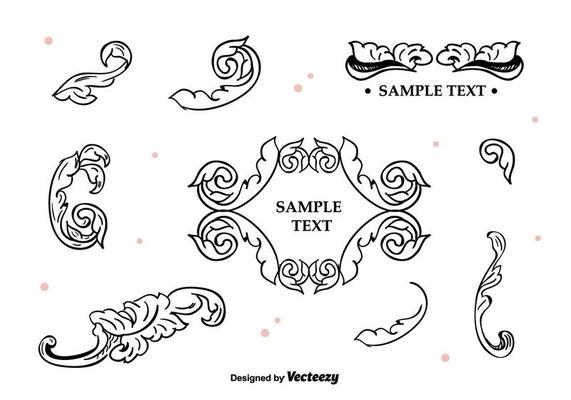 Vector Frames and Borders 