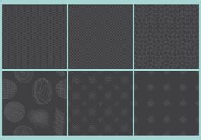 Dark Crosshatch Patterns vector