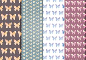 Vector Butterflies Patterns