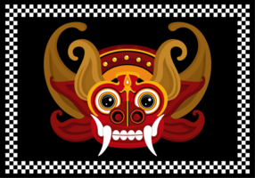 Barong Bali Ilustraciones Vectoriales vector