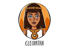 Vector libre del carácter de Cleopatra