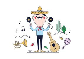 Vector Mariachi Gratis