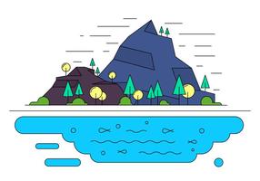 Free Landscape Vector Illustration