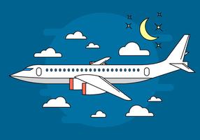 Airplane Vector Illustration