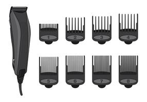 Vector De Clippers Del Pelo