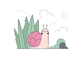 Snail Vector