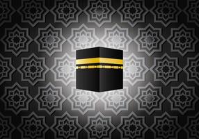 Dark Ka'bah in Mecca Vector