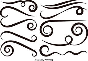 Vector Swishes And Swooshes - Download Free Vector Art, Stock Graphics