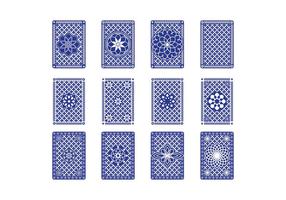 Playing Card Back Vector